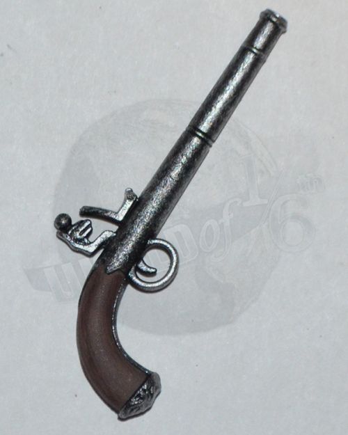 Third Party Pirates of the Carribean Jack Sparrow: Metal Flintlock Pistol (Silver)