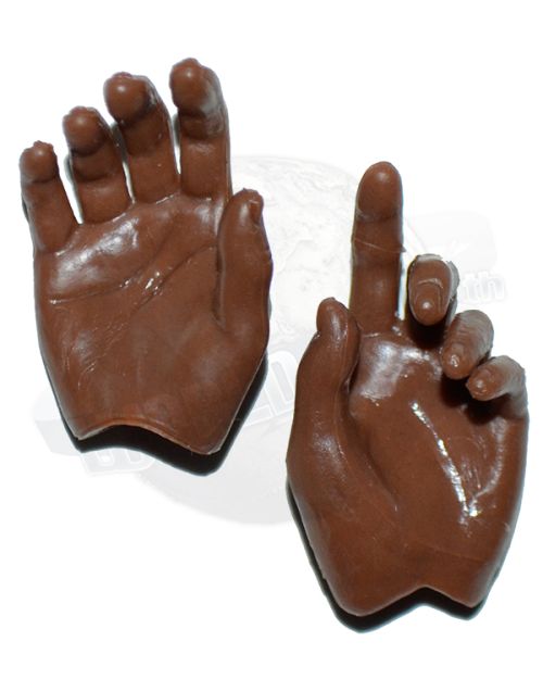 Ace Toyz The CEO: Left Trigger, Right Relaxed Hand Set (Brown) #2