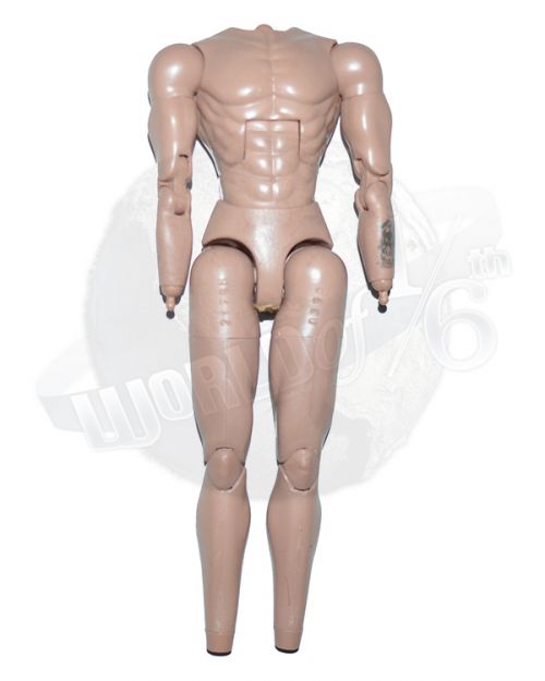 BBI SEAL Team Six DEVGRU Red Team: Figure Body With Tattoo On The Left Forearm (No Hand, Head)