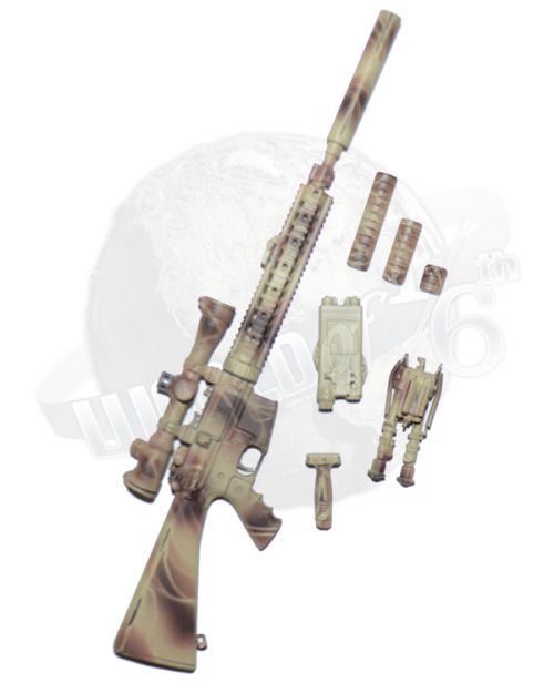  New Lower Price!Dam Toys Operation Red Wings - Navy SEALS SDV Team 1 Corpsman: MK12MOD1 SPR Sniper Rifle (Camouflaged)