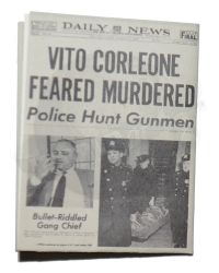 Dam Toys The Godfather Golden Years Version: Newspaper