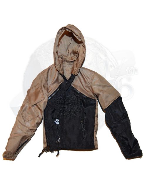 Dam Toys Extreme Zone Samurai Sakifuji Craig: Tec Jacket (Black, Tan)