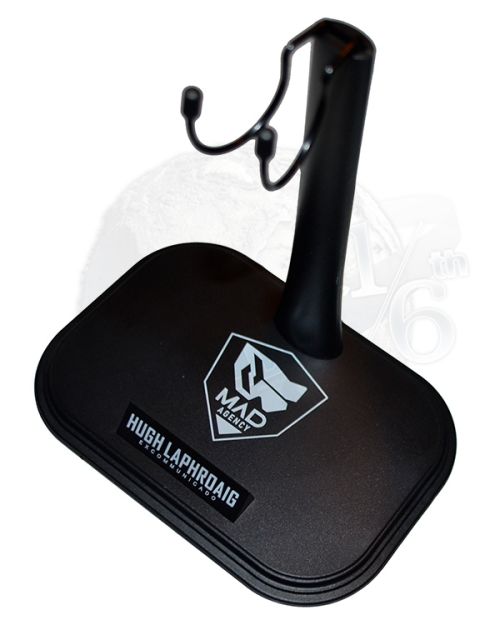 DamToys Extreme Zone Agent Hugh Laphroaig: Figure Stand With Imprint