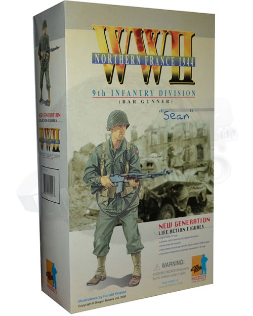 Dragon Models Ltd. Sean O'Brien 9th Infantry Division BAR Gunner, Northern France 1944
