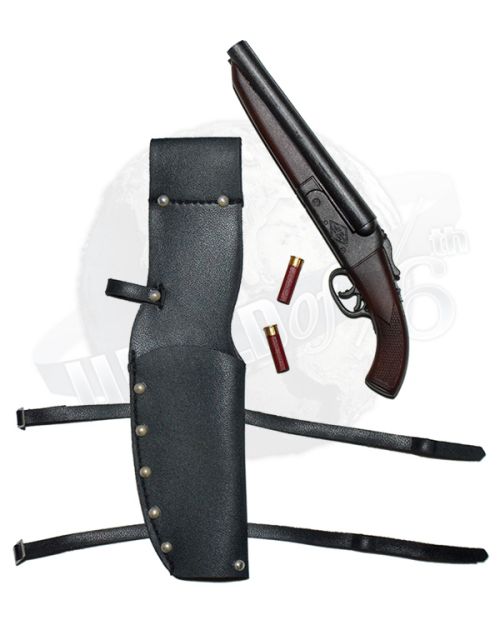 Dark Toys Max DX: Sawed Off Shotgun With Holster & Shells x 2