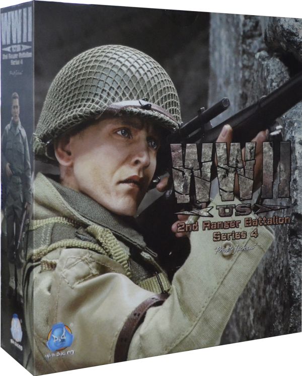 10% Off!DiD Toys WWII US 2nd Ranger Battalion Series 4 Private Jackson