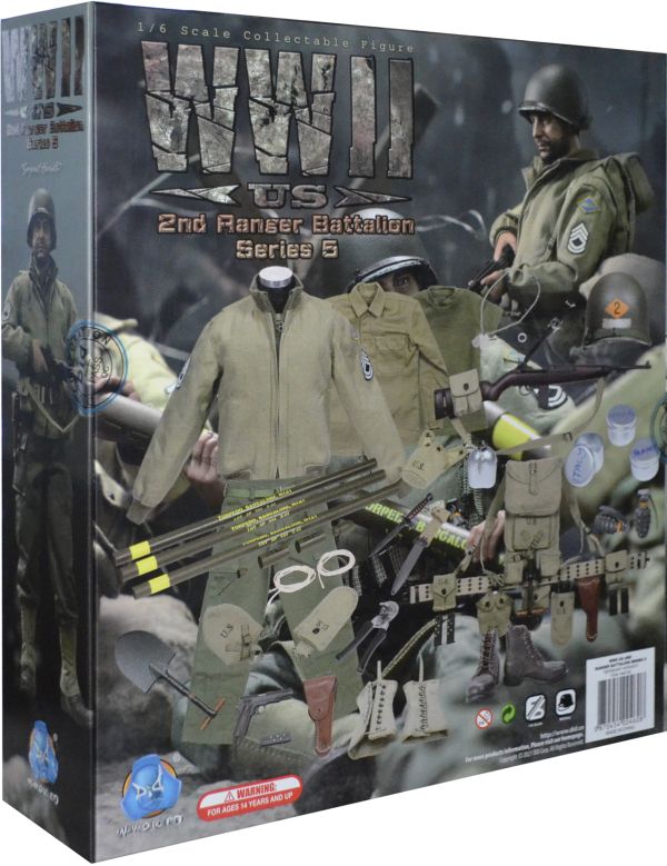 10% Off!DiD Toys WWII US 2nd Ranger Battalion Series 5 – Sergeant Horvath #2