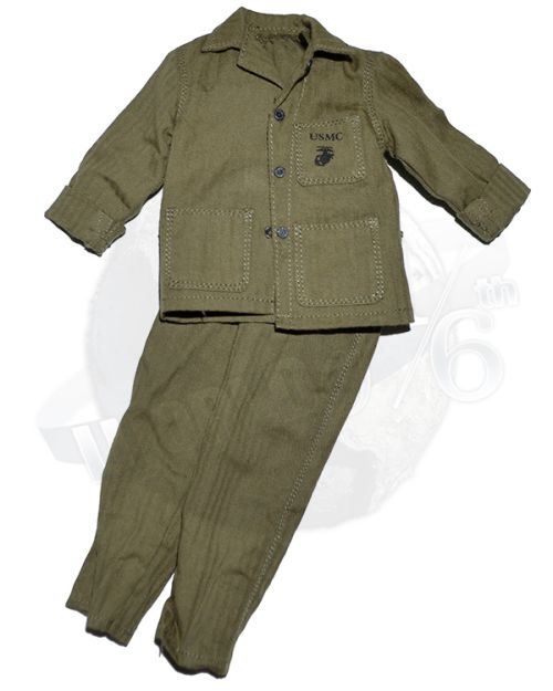 Facepool USMC Mortar Team “Sledge Hammer”: HBT Twill Uniform Shirt & Trousers