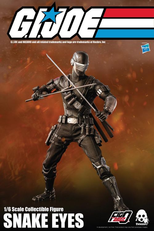 3A ThreeZero GI Joe Snake Eyes #6