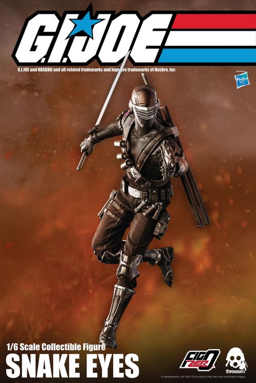 3A ThreeZero GI Joe Snake Eyes #8