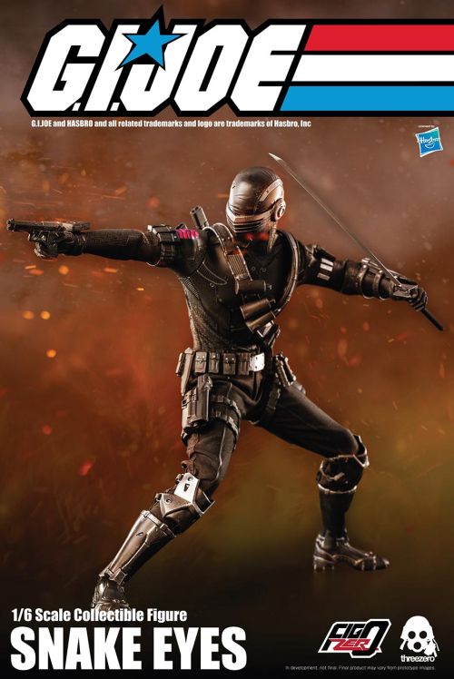3A ThreeZero GI Joe Snake Eyes #9