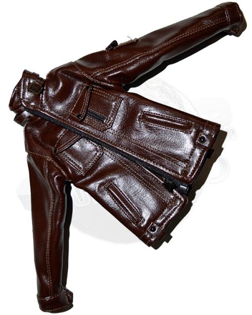 Dam Toys Gangsters Kingdom Spade IV "Chad": Leather Jacket (Oxblood)