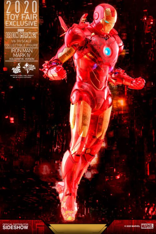 Hot Toys Iron Man Mark IV (Holographic Version) #6