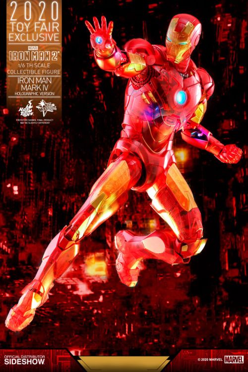 Hot Toys Iron Man Mark IV (Holographic Version) #7