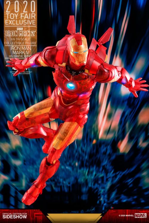 Hot Toys Iron Man Mark IV (Holographic Version) #8