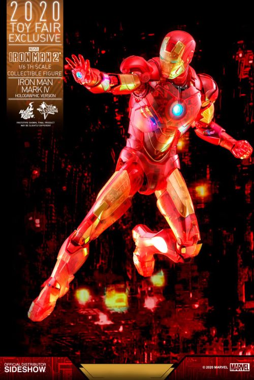 Hot Toys Iron Man Mark IV (Holographic Version) #9