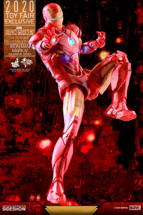 Hot Toys Iron Man Mark IV (Holographic Version) #12