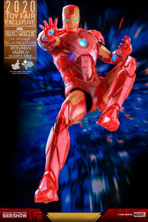 Hot Toys Iron Man Mark IV (Holographic Version) #13