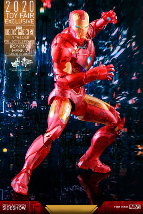 Hot Toys Iron Man Mark IV (Holographic Version) #14