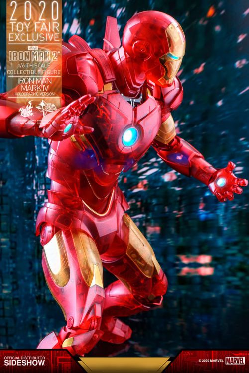Hot Toys Iron Man Mark IV (Holographic Version) #16