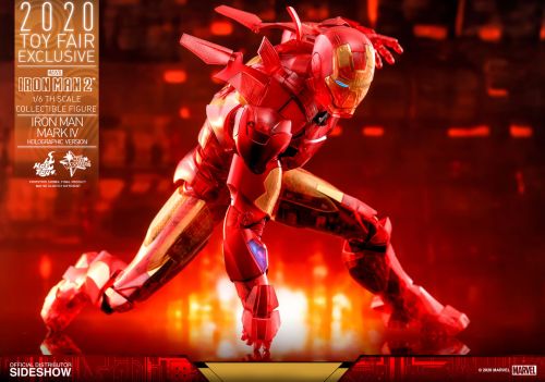 Hot Toys Iron Man Mark IV (Holographic Version) #19