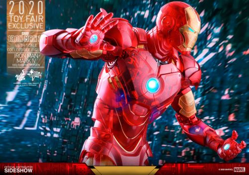 Hot Toys Iron Man Mark IV (Holographic Version) #21