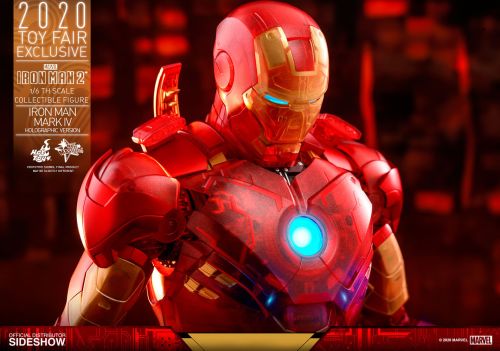 Hot Toys Iron Man Mark IV (Holographic Version) #22