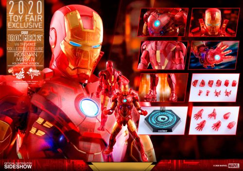 Hot Toys Iron Man Mark IV (Holographic Version) #23
