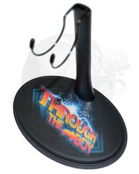 Present Toys Back To The Future Marty McFly "Time Travel Man": Figure Stand With Imprint