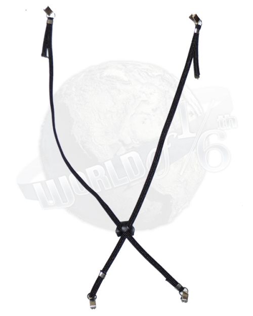 Present Toys Back To The Future Marty McFly "Time Travel Man": Suspenders (Black)