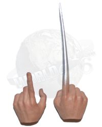 Present Toys Police Robot T-1000: Left Trigger & Right Finger Shank Hand Set