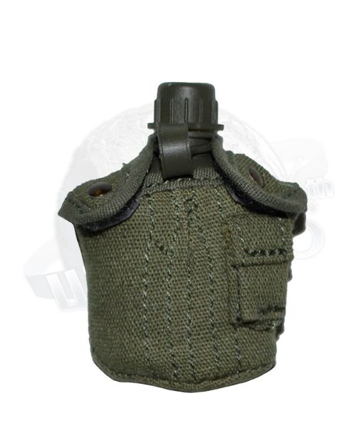 QOrange x QoToys Vietnam War U.S. Army 1st Cavalry Division in Ia Drang 1965: 1 Quart Canteen with Cover