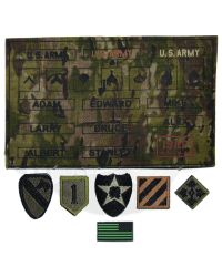 Only 1 Left! Soldier Story US Army in Afghanistan SAW Gunner patches