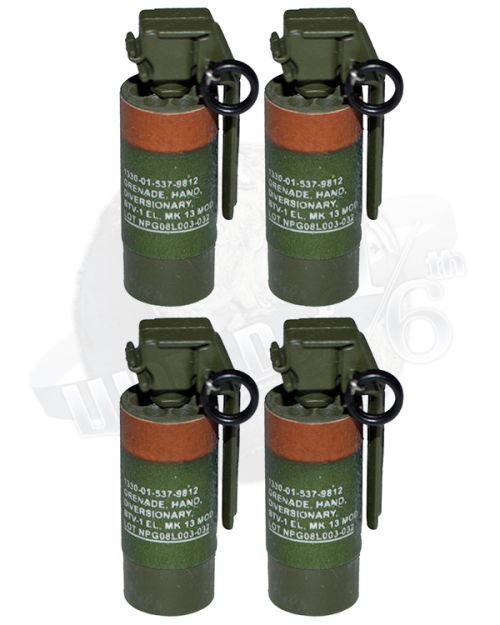 Soldier Story SEK German Spezial Einsatz Kommando: MK13 MOD 0 Flash Bang x 4