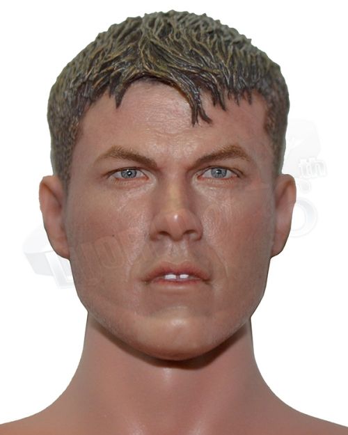 Soldier Story WWII U.S. 101st Airborne Div. 1st Battalion 506th PIR, Private First Class: Head Sculpt With Figure Body (No Hands)