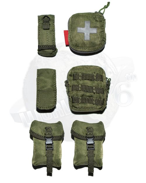 Soldier Story Ubisoft The Division 2 Agent Caleb Dunne: Utility x 2, Molle, Flare Gun, 9MM & Medic Pouches