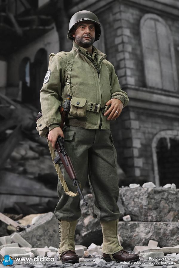 10% Off!DiD Toys WWII US 2nd Ranger Battalion Series 5 – Sergeant Horvath #4