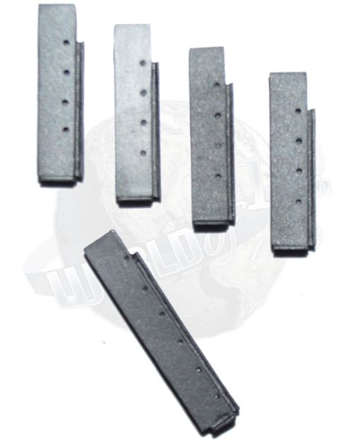 DiD WWII US 101st Airborne "Ricky Foster" M1921A Thompson Submachine Gun Magazines x5 (Metal)