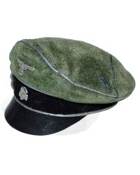 Dragon Models Ltd. WWII Axis SS Flocked Officer's Cap