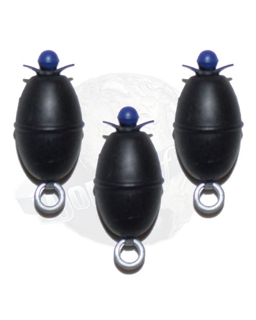 Dragon Models Ltd. WWII Grenades x 3 (Black)