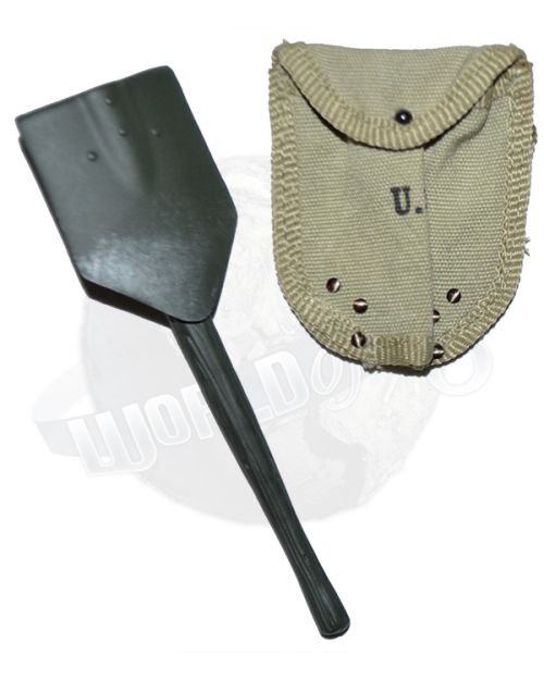 Dragon Models Ltd. WWII US Army Folding Shovel & Cover (Khaki)