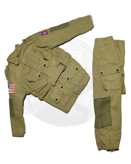 21st Century Toys WWII US Army 82nd Airborne Paratrooper: Uniform Jacket & Trousers