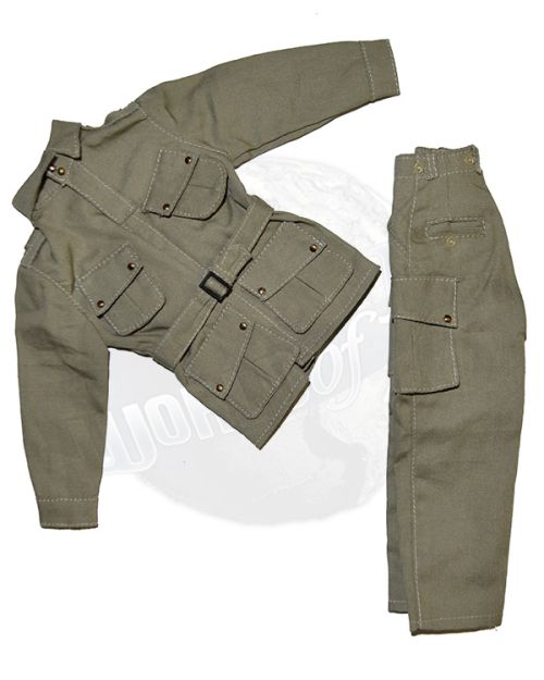 Dragon Models Ltd WWII US Army Airborne Paratrooper: Second Pattern Uniform Jacket & Trousers