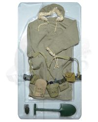 Dragon Model's Ltd. WWII US Army Pete Dixon, Technician 4th Grade Johnson LMG Gunner, First Special Service Force, Italy 1944: Gear Set