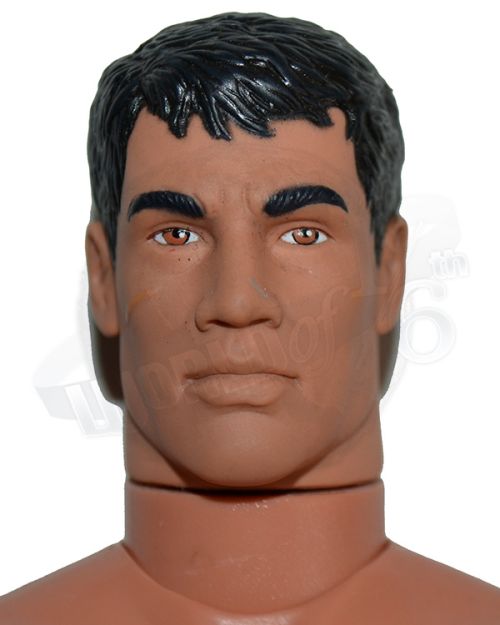 GI Joe WWI Doughboy: Head Sculpt & Figure Body (Black Hair)