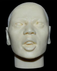 Asian Head Sculpt (Version Two)
