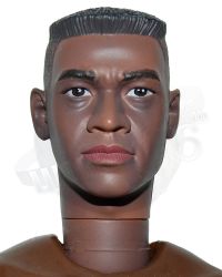 Blue Box Toys Black Pilot Head Sculpt & Figure Body with Gloved Hand Set