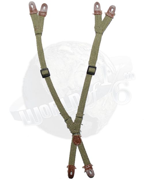 Dragon Models Ltd. George S. Patton, Jr. U.S. Third Army Commander, Bavaria 1945: Suspenders (Tan)