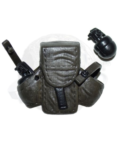 Soldier's of the World Modern Military Ammunition Pouch with Grenades x 2