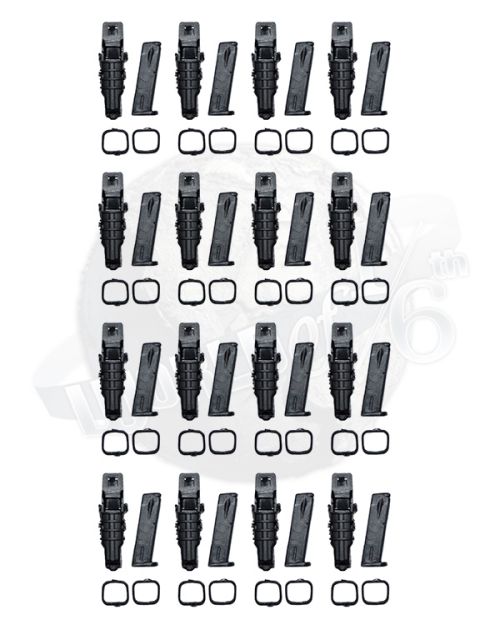 VeryHot Toys US Secret Service Emergency Response Team: FAST Pistol Magazine Pouch & One Magazine x16